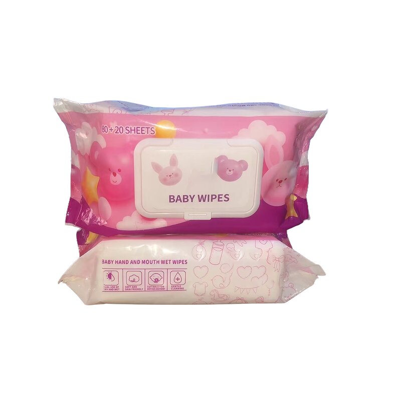Baby Wet Wipes Manufacturer - 80 Sheets Large Family Pack Hypoallergenic Alcohol Free Fragrance Free Soft Gentle Wipe