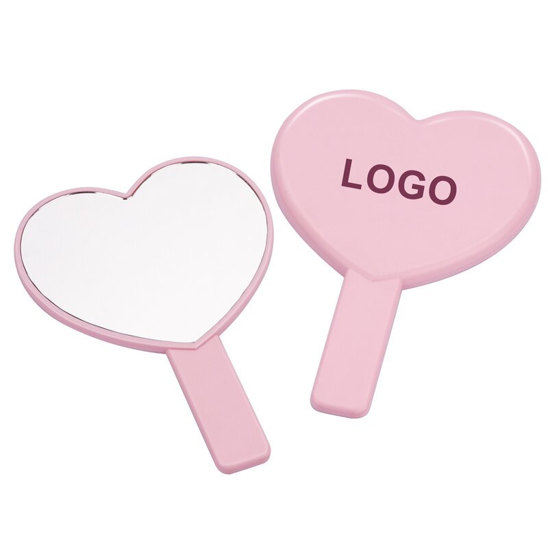 Compact Handheld Mirror Manufacturer - Hot Sale Specchio Per Il Trucco Beauty Heart Shaped Cosmetic Mirror