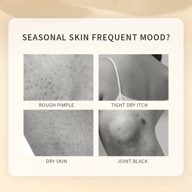 Body Scrub Manufacturer - OEM/ODM Natural Sea Salt Exfoliating Legs Arms Hand Body Exfoliator Strawberry Flavor 200g