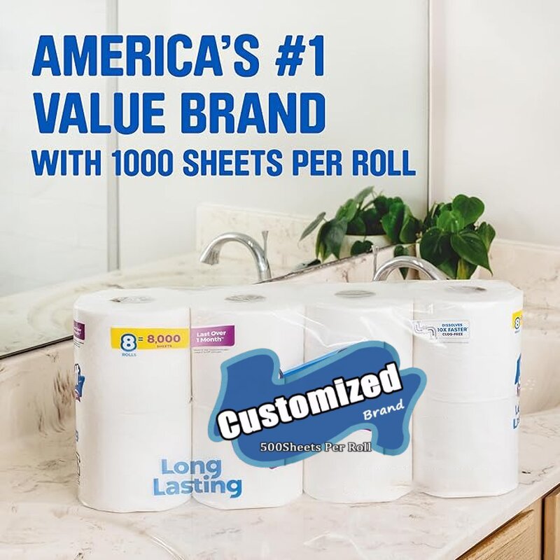 Toilet Paper Roll Manufacturer - Wholesale Bulk Cheap Direct Sell Customized Sanitary Toilet Tissue