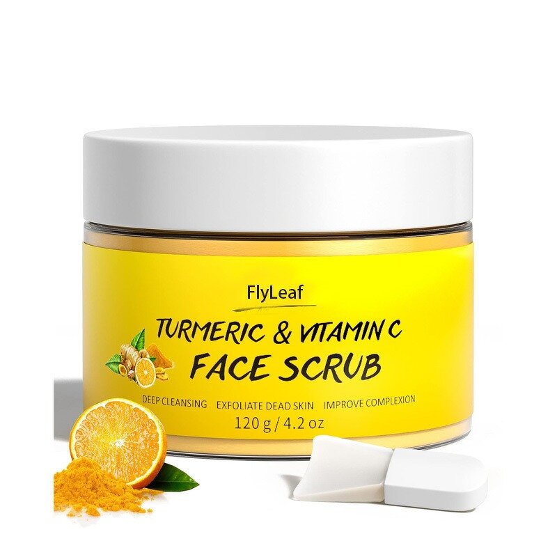 Body Scrub Manufacturer - Private Label Deep Cleansing Turmeric Whitening Exfoliating Brightening Sugar Vitamin C Face Body Scrub