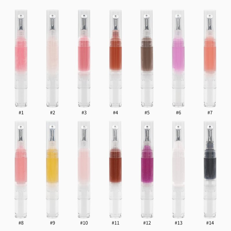 Lip Oil Manufacturer - Vegan Plumping Fruit Flavor Color Changing Cruelty Free Natural Lip Balm Oil