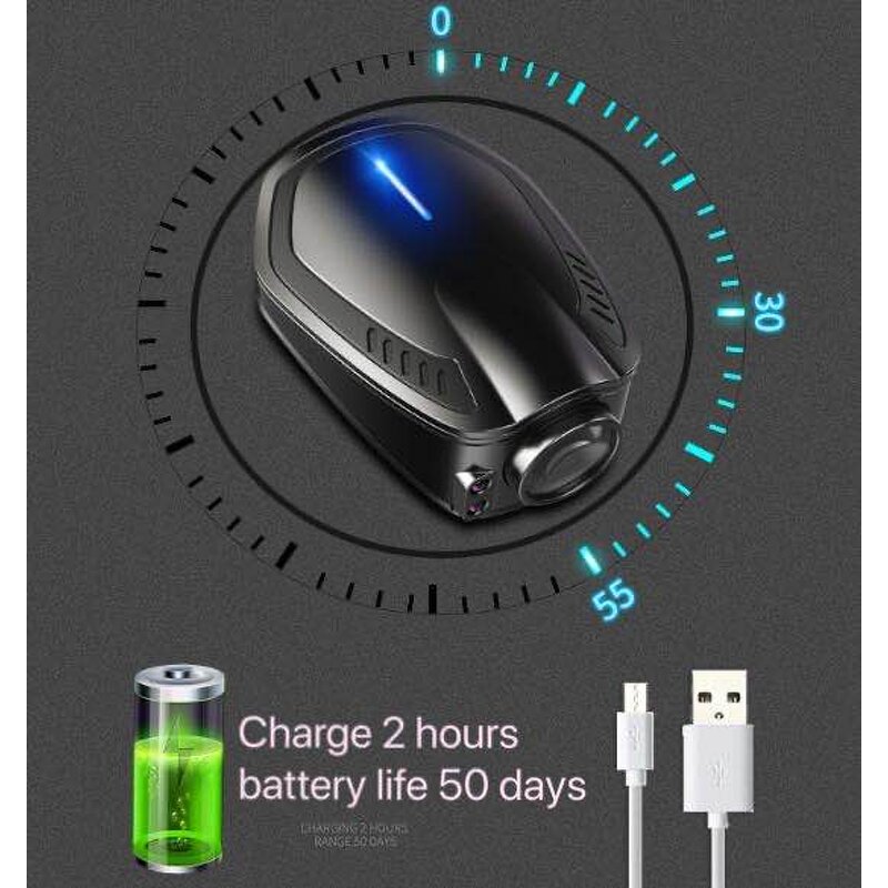 Car Door Light Manufacturer - Rechargeable Projection Lamp with USB Charging & Customized Film