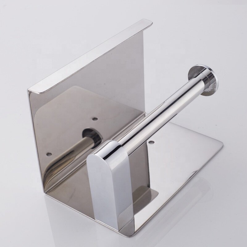 Tissue Holder Manufacturer - 304 Stainless Steel Wall Mounted Paper Towel Holder Bathroom Toilet Roll