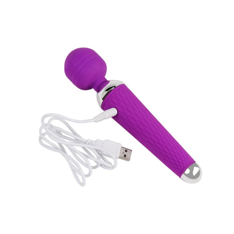 Adult Vibrator Manufacturer - Rechargeable Sex Toys Female Silicone AV Double Head