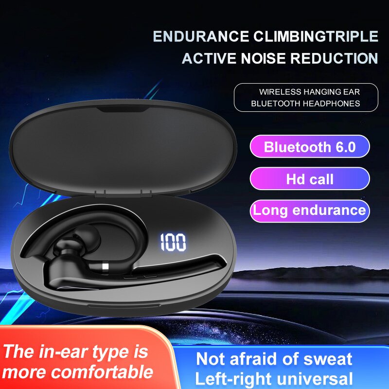 BT Headset Manufacturer - 2025 Newest Wireless with HD Mic G5 & 400mAh Case for Trucker
