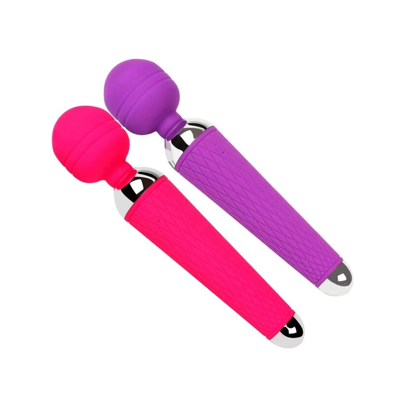Adult Vibrator Manufacturer - Rechargeable Sex Toys Female Silicone AV Double Head
