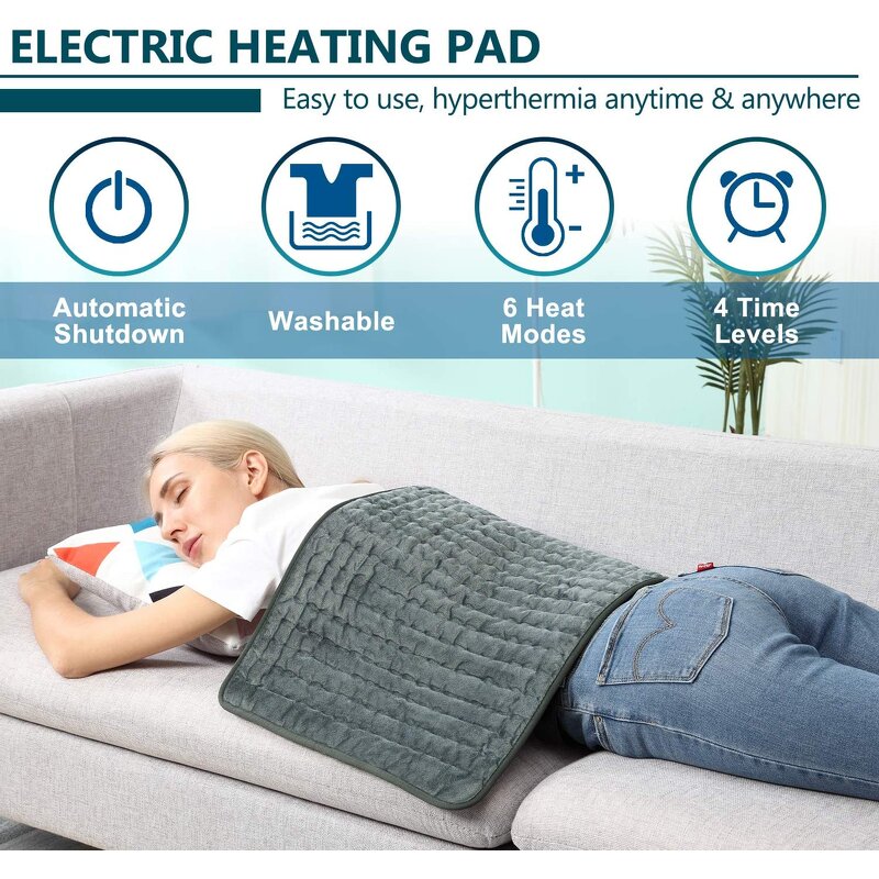 Heating Pad Manufacturer - Drop Health Electric Thermal for Pain Relief Rehabilitation Physical Therapy for Cramps