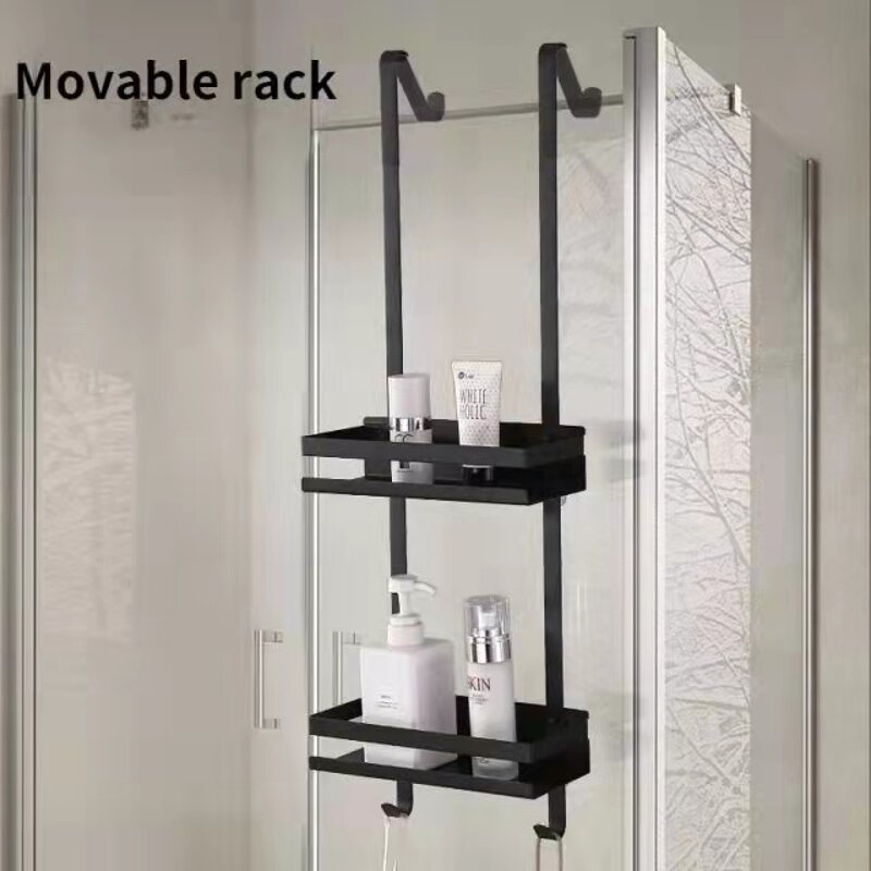 Shower Caddy Manufacturer - Drop Bathroom Hanging Shelf Stainless Steel Soap Storage Baskets Over the Door