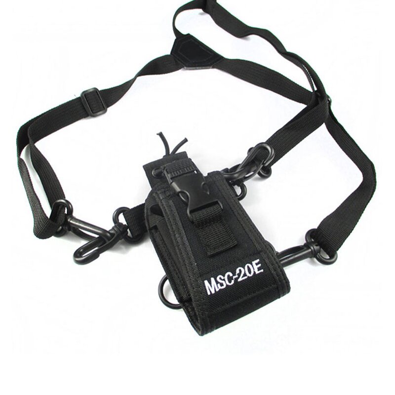 Walkie Talkie Case Manufacturer - MSC-20E Nylon Portable for Baofeng UV-5R UV-82 888S or Other Two Way Ham Radio