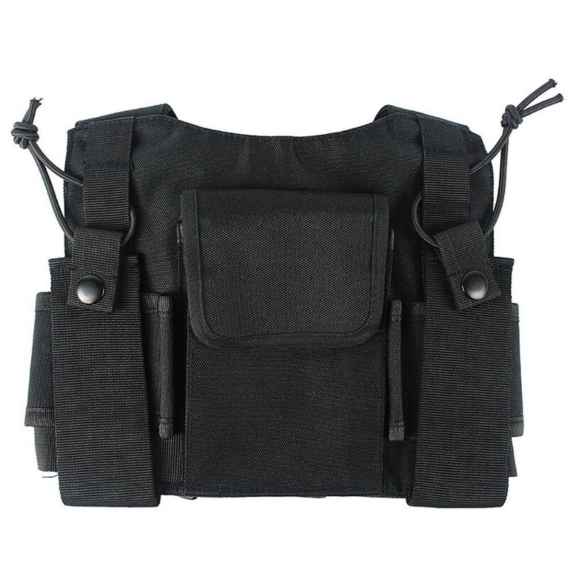 Radio Carry Case Manufacturer - Nylon Multi Function Chest Bag/Backpack for Walkie Talkie