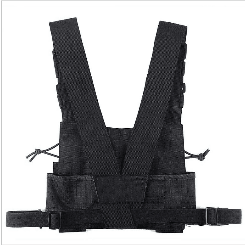 Radio Chest Harness Manufacturer - Two Way Chest Front Pack Pouch Holster Vest Rig for Baofeng Walkie Talkie