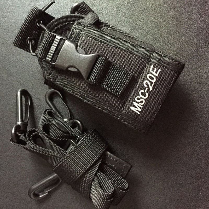 Walkie Talkie Case Manufacturer - MSC-20E Nylon Portable for Baofeng UV-5R UV-82 888S or Other Two Way Ham Radio