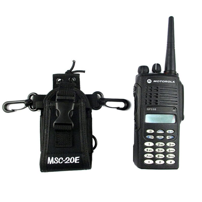 Walkie Talkie Case Manufacturer - MSC-20E Nylon Portable for Baofeng UV-5R UV-82 888S or Other Two Way Ham Radio