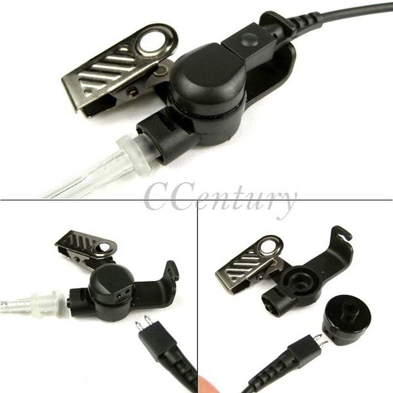 Walkie Talkie Earphone Manufacturer - 2017 Hot Sell Handheld Wired PTT AT-G2.0-K1 Air Tube for BAOFENG QUANSHENG Radios