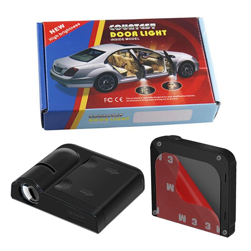 Car Door Light Kit Manufacturer - Universal Wireless LED 3D Shadow Projector Courtesy Step Welcome Lamps