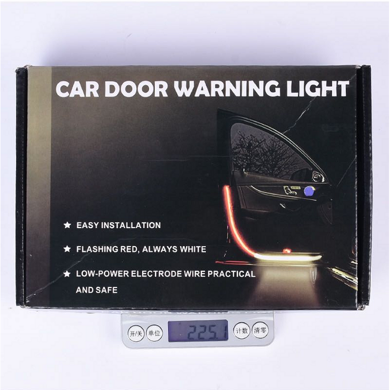 Safety Lamp Manufacturer - 120CM Anti-Collision Strobe Flashing 12V Car Door Warning Ambient Light
