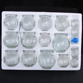 Cupping Therapy Set Manufacturer - Medical Device Suction Cup Body CE or C1 Standard Hijama Glass