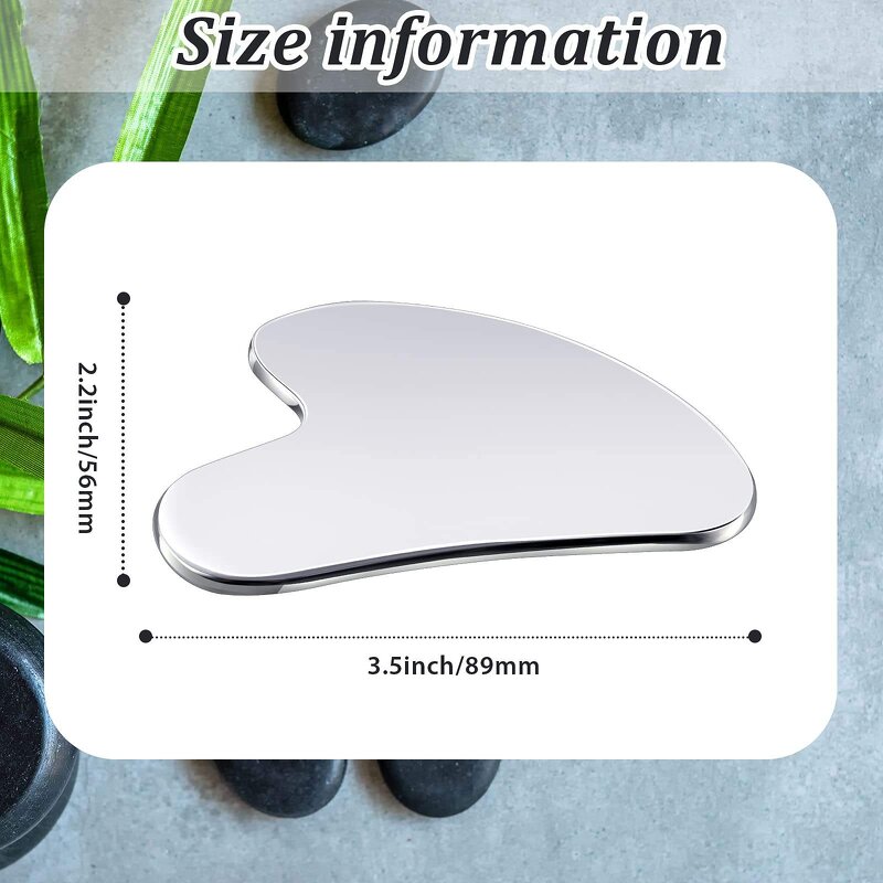 Gua Sha Massage Tool Manufacturer - Beauty Care Products Facial Stainless Steel