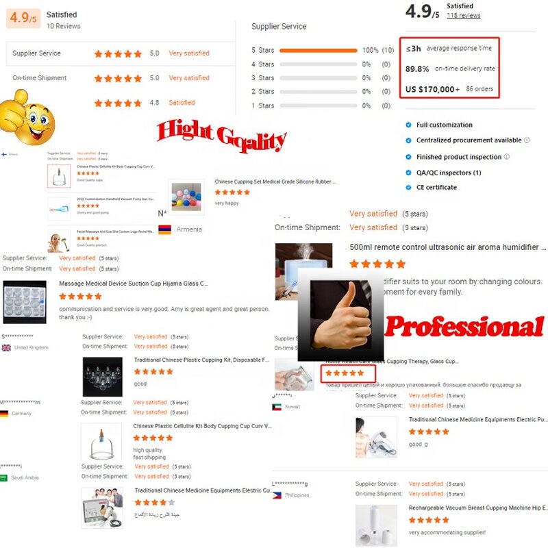 Vacuum Cupping Cups Manufacturer - Wholesale Chinese Therapy Tool Hijama Transparent Disposable with CE OEM