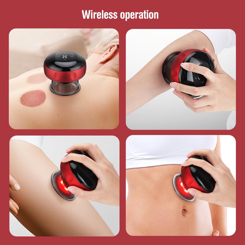 Electronic Cupping Therapy Set Manufacturer - Dropshipping Cupping-cups for Man Woman Hajima Body Fire Tool