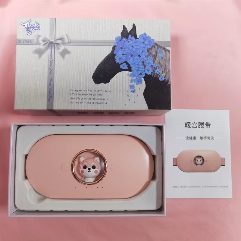 Menstrual Heating Belt Manufacturer - ABS+PC 3W 5V 6 Levels Relieve Period Cramp Pain Heating