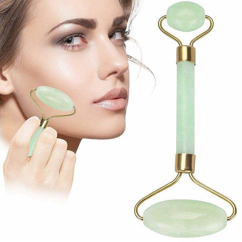 Facial Jade Roller Manufacturer - Beauty Anti Aging Small Amethyst Germanium Gua Sha Face