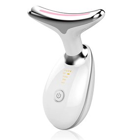 Neck Care Device Manufacturer - Massager with Vibration for Skin Wrinkle Tightening & Lifting LED for Home