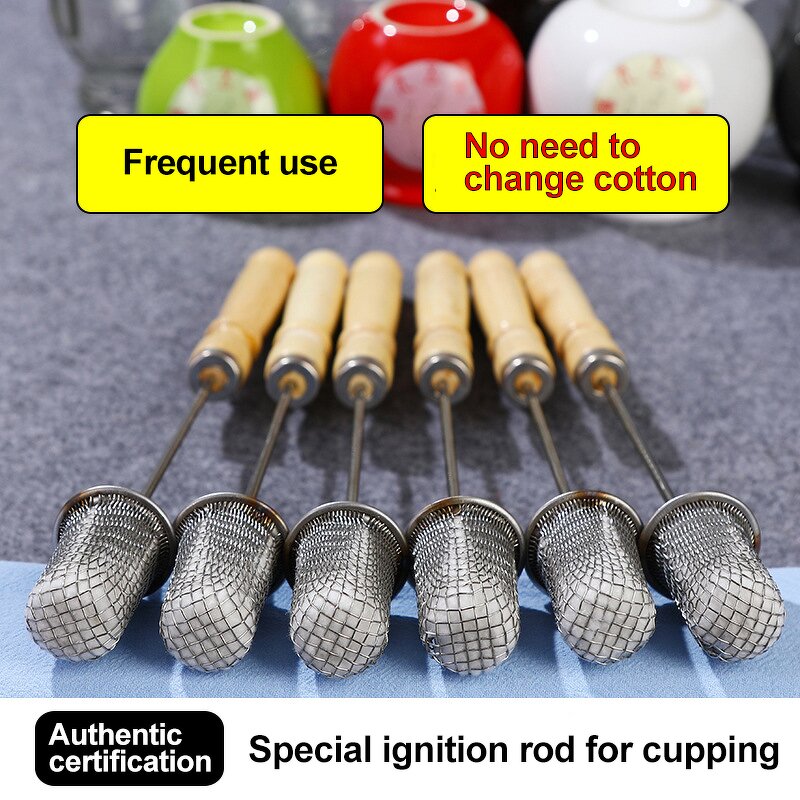 Cupping Fire Stick Manufacturer - Extension Special Ignition Rod for Transparent Glass Dedicated Stainless Steel CE