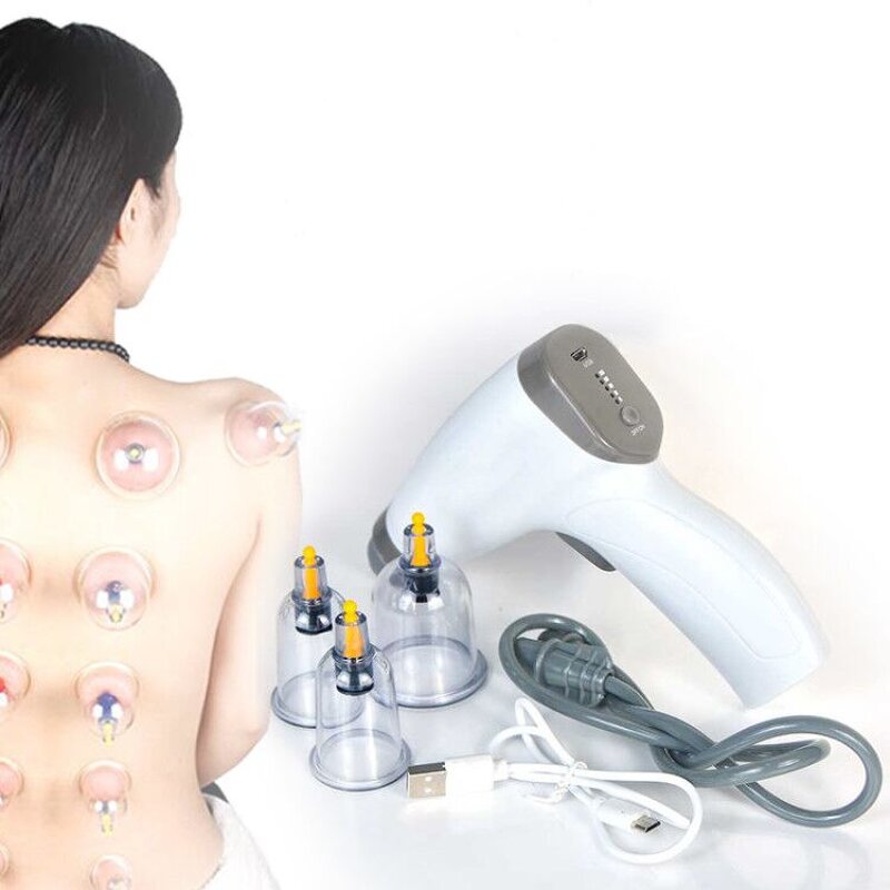 Electric Hijama Cups Set Manufacturer - Chinese Healthy Body Mini Vacuum Device with CE Certificate