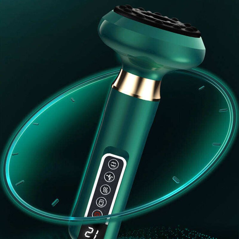 Electric Gua Sha Device Manufacturer - Wholesale 5V Vacuum Digital Red Light Smart Cupping Cup Massager