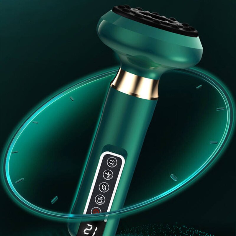 Electric Cupping Therapy Set Manufacturer - Smart 6 Modes Portable Rechargeable Multi-function Guasha 3 in 1