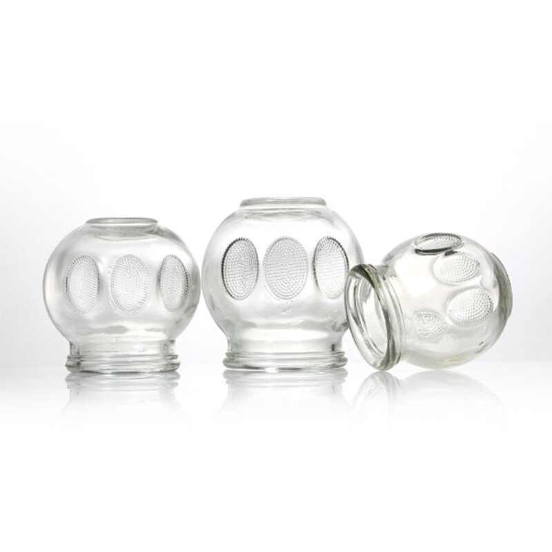 Cupping Glass Therapy Set Manufacturer - Different Sizes Traditional Vacuum Chinese Cupping