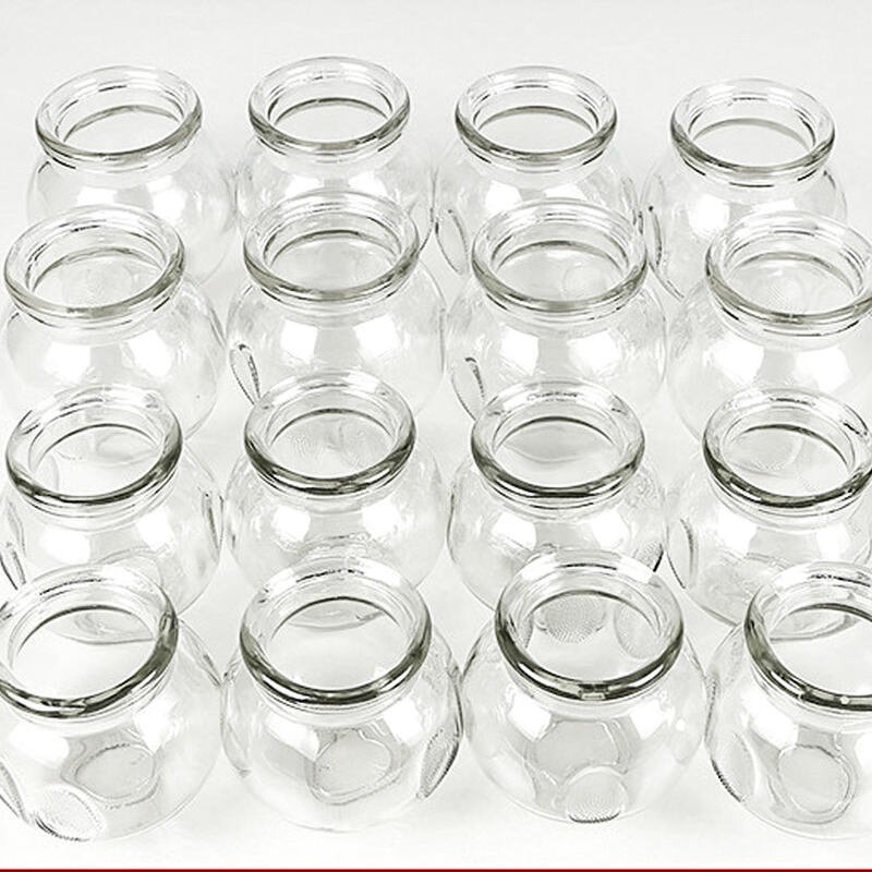 Cupping Therapy Set Manufacturer - Strong Adsorption Antirheumatic 5 Cups Jar Traditional Chinese Glass