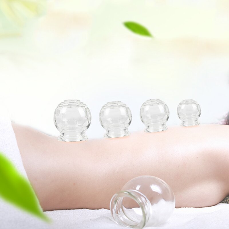 Cupping Glass Therapy Set Manufacturer - Different Sizes Traditional Vacuum Chinese Cupping