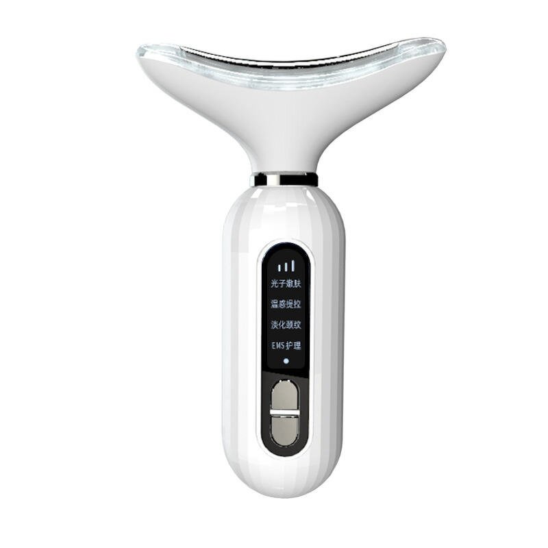 Facial Massager Manufacturer - New Beauty for Face and Neck with Heat Vibration and LED Electric