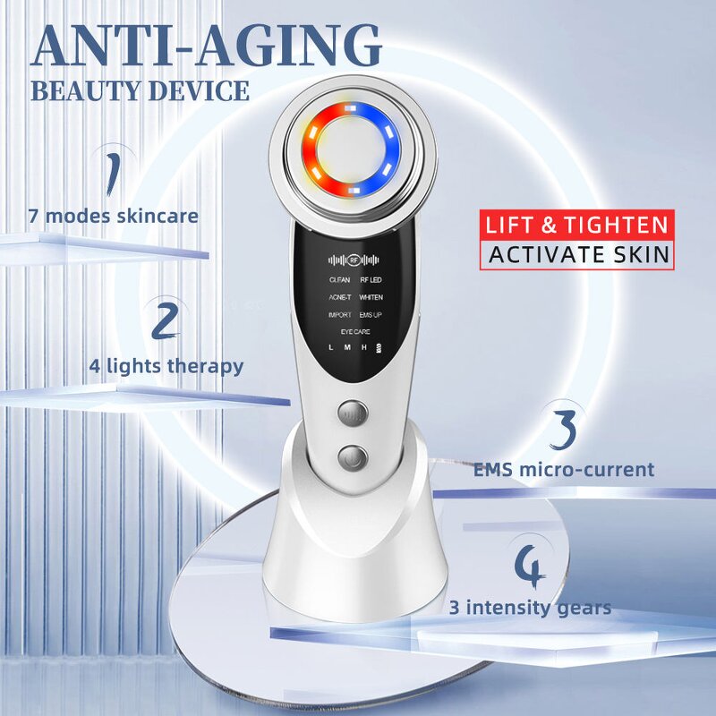 Electric Facial Massager Manufacturer - 5 in 1 Multifunction for Skin Care