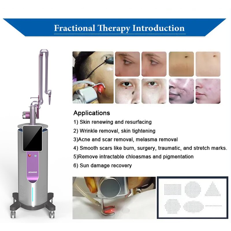 Fractional CO2 Laser Machine Manufacturer - 2025 Newest Portable 10600nm Skin Rejuvenation Anti-Aging Wrinkle Removal Device