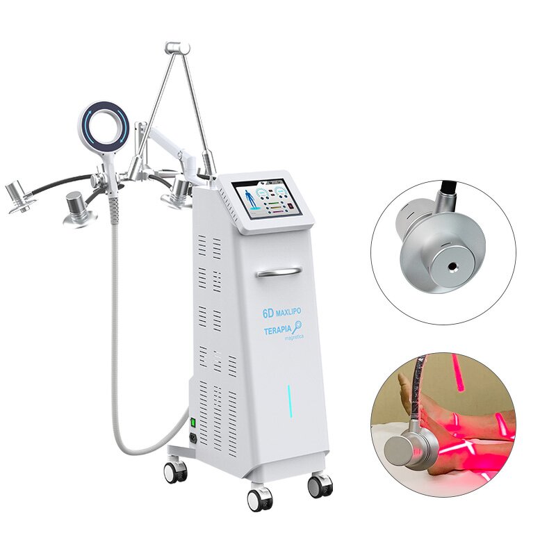 Red Light Laser Machine - 2025 New Arrival 635nm Body Slimming Magnetic Resonance Emtt Pain Relief Therapy