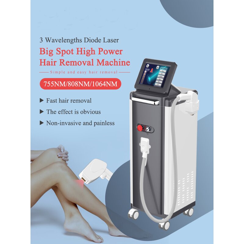 Vertical Diode Laser Machine Manufacturer - 2025 808 Vertical 755nm 808nm 1064nm Salon Hair Removal Equipment
