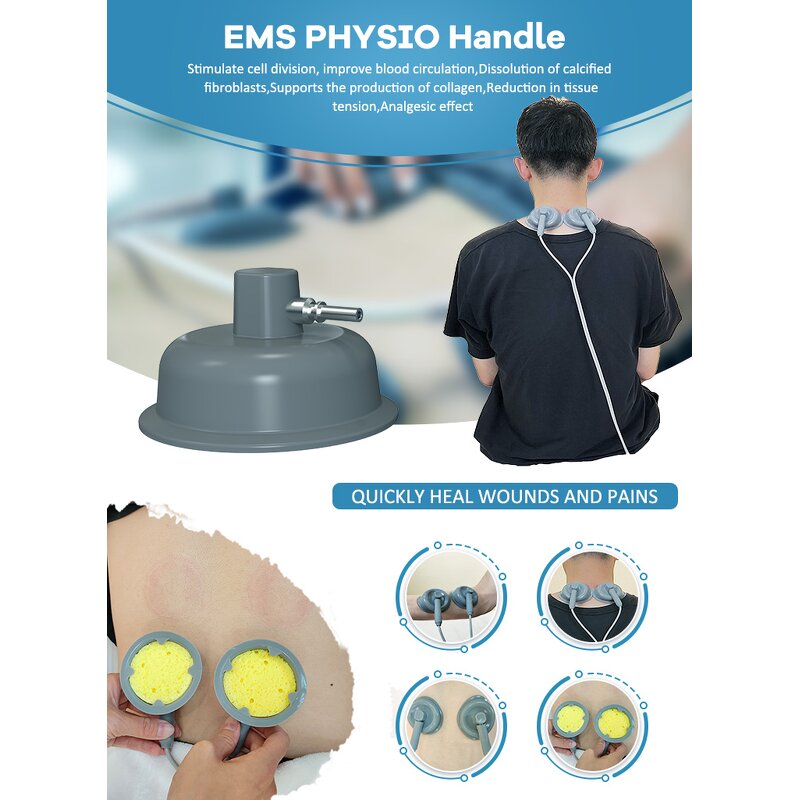 Shock Wave Therapy Machine - 2025 Specialized Rehabilitation Portable Focused Pain Relief Physiotherapy Equipment