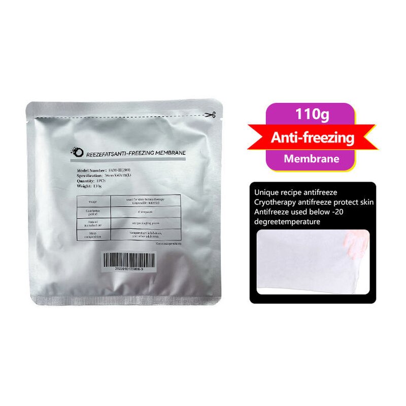 Anti-Freezing Membrane - 110g 360 Cryo Therapy Wrinkle Remover Firming Body Shaping Slimming Machine