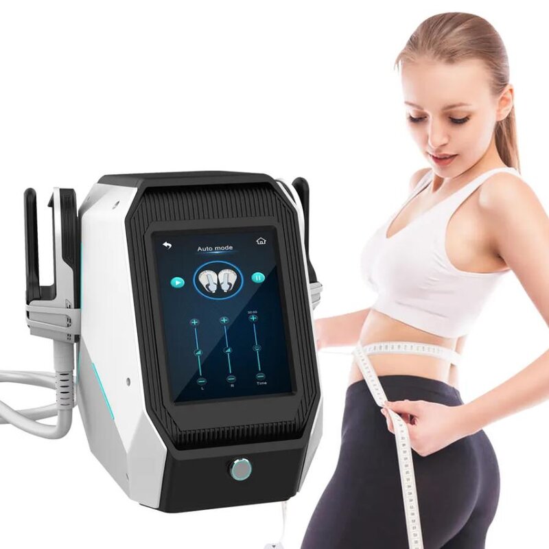 EMS Body Slimming Machine Manufacturer - 2 Handles Electrical Muscle Stimulation Fat Burning Salon Beauty Equipment