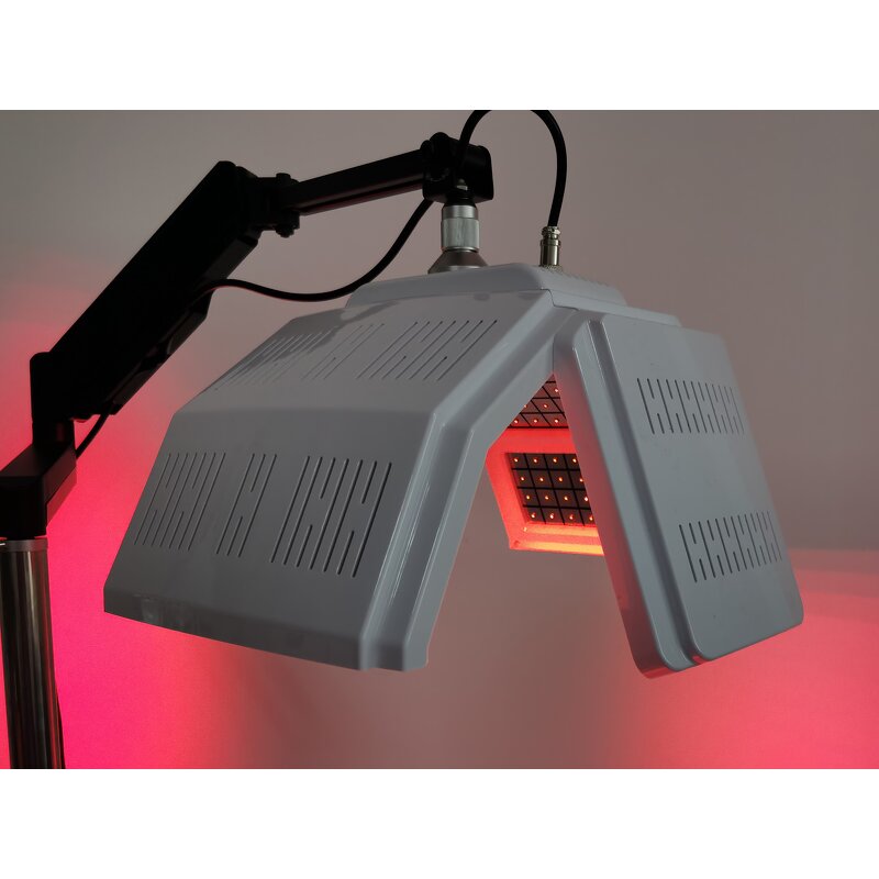 Hair Regrowth Device - 2025 China 5 in 1 650nm Diode Laser Stationary Scalp Treatment Salon Equipment