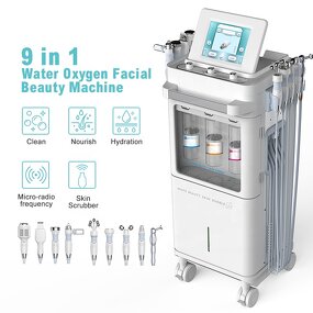 NOVA NV-WX9 Oxygen Machine Manufacturer - Top Sale 9-in-1 Deep Cleaning Vacuum Dermabrasion 8 Inch Touch Screen Commercial Use
