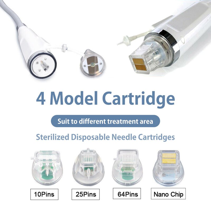 Fractional Microneedle RF - 2025 Desktop Cold Hammer Face Lifting Stretch Marks Remover Anti-Aging Beauty Device