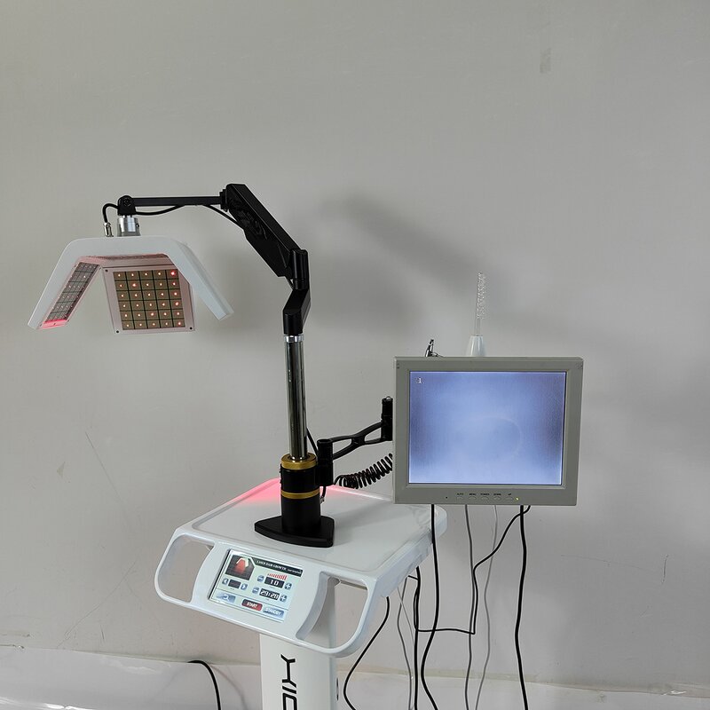 Laser Hair Growth Machine - Multifunctional Scalp Massage 650 Nm Hair Loss Treatment Salon Device