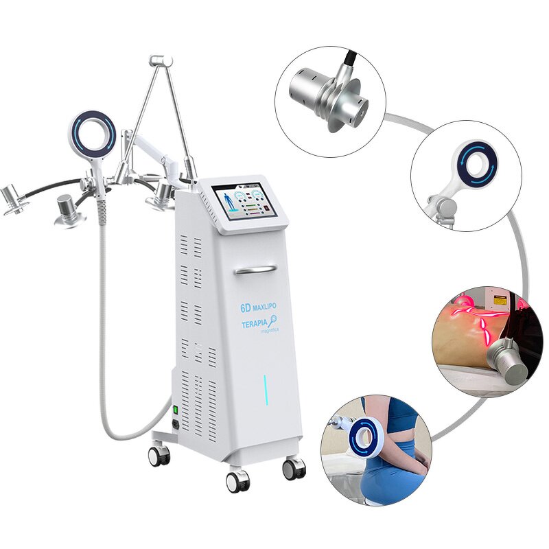Red Light Laser Machine - 2025 New Arrival 635nm Body Slimming Magnetic Resonance Emtt Pain Relief Therapy