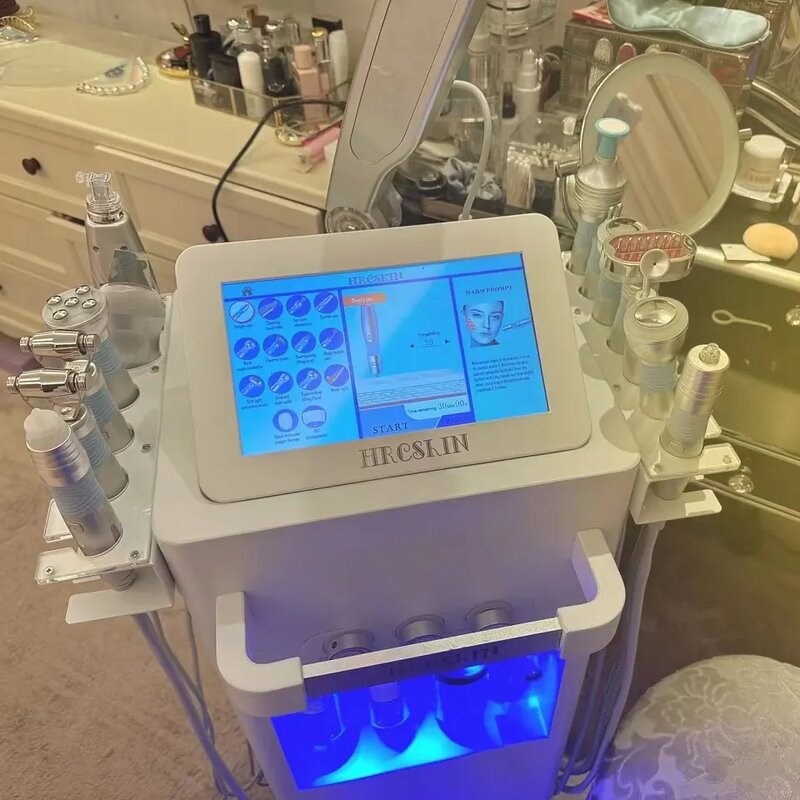 Hydra LED Light Machine Manufacturer - Water Hydro Jetting Dermabrasion Lips Facial Peel Treatment Salon Equipment