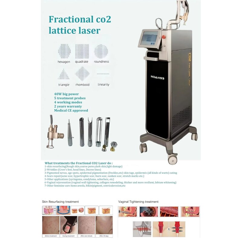 Fractional CO2 Laser Machine Manufacturer - Commercial 10600nm Firming Skin Rejuvenation Acne Scar Fade Beauty Equipment